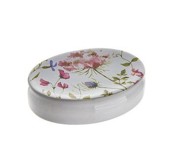 Мыльница керамика Flowers CE2074AA-SD