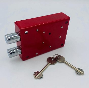 Замок накладной Сейфовый KS-206S 2 ключа