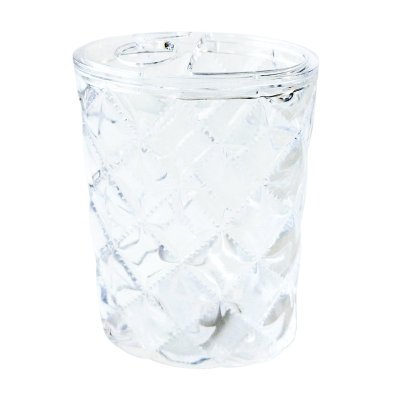 На картинке «Стакан для зубных щеток коллекция "Ice", пластик»