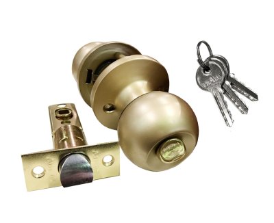 На картинке «Ручка-защелка Vrata "ЗШ-01", золото матовый»