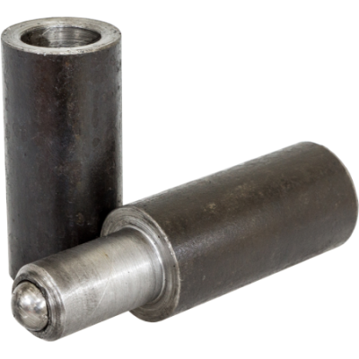 На картинке «Петля гаражная с шаром 18х100 (впрессованный шар)»