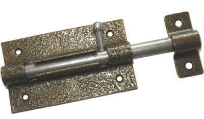 На картинке «Задвижка дверная ЗД-07 L-115мм, бронза (М-К)»