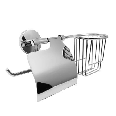 На картинке «Держатель т/б+подставка д/дезодоранта "Delphinium" 41886-2 С»