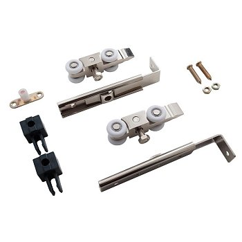 Комплект роликов для раздвижных дверей TRODOS QD-863 с фиксатором