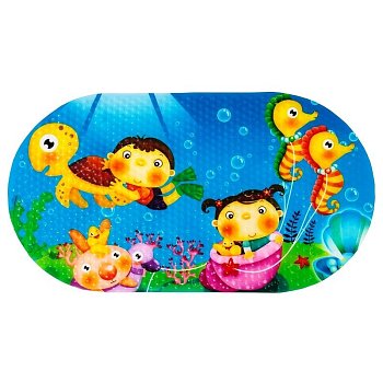 Ковер резиновый Dolphin J-P6939H Море