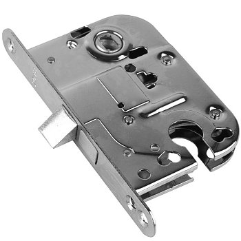 Корпус замка Trodos 2018  под цилиндр с ответной планкой, хром