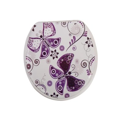 На картинке «Сиденье для унитаза SK-06218 бабочки»