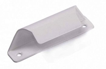 Ручка балконная (С-образная) (белая) 