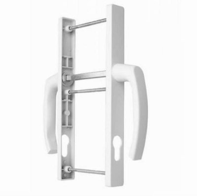 На картинке «Нажимной гарнитур 30/92мм белый (квадратная планка, L = 242мм) (25)»