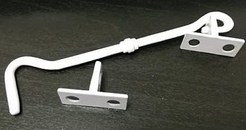 Крючок ветровой большой, белый