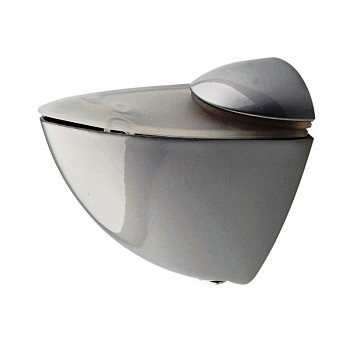 Комплект креплений полки Пеликан4 серебро (2шт)