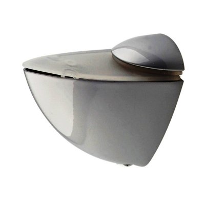 На картинке «Комплект креплений полки "Пеликан"4 серебро (2шт)»