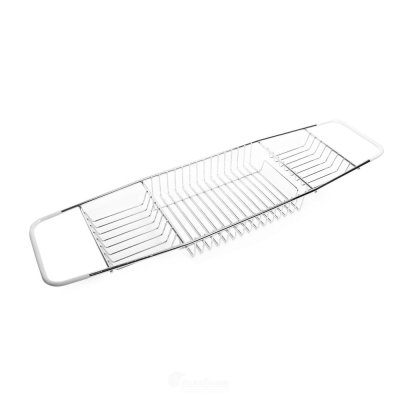 На картинке «Полка на ванную, обрезин.ручки W2123B»