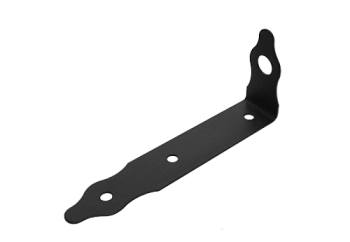 Проушина угловая 245х100х100х50 (черная)