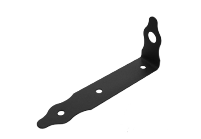 На картинке «Проушина угловая 245х100х50 "Домарт" чёрная »