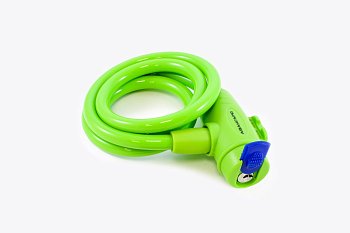 Замок навесной тросовый Авангард ВС-Т10 (1000мм) зеленый