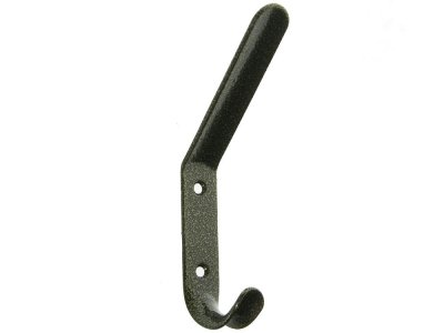 На картинке «Крючок-вешалка № 4 прямой двойной, бронза (М-К)»