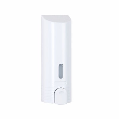 На картинке «Дозатор для жидкого мыла настенный Delphinium "D014W" 380мл, белый»