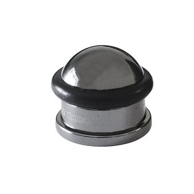 На картинке «Упор дверной Trodos "D26" Н26, черный никель (хедер)»