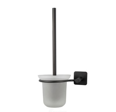 На картинке «Ерш сантехнический стекло, металл черный на липучке B6445P-12»