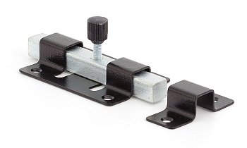 Засов дверной Симеко ЗЩ 031 квадратный засов, черный (г.Боровичи)