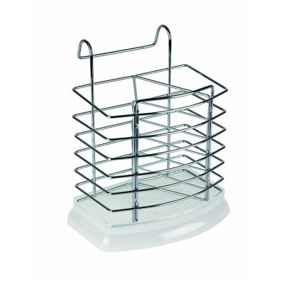 На картинке «Сушилка для ложек на рейлинг Trodos "АЕ-421", хром»