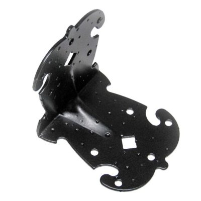 На картинке «Уголок крепежный фигурный НОЭЗ УКФ 70-70-60-У черный матовый»