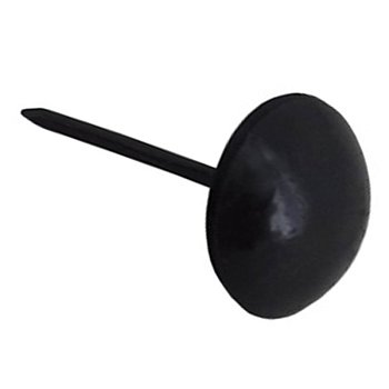 На картинке «Гвозди обивочные 20 черные (100 шт)»