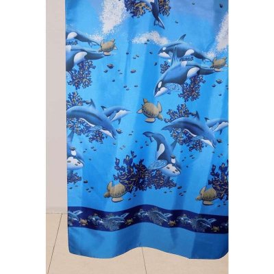 На картинке «Штора для ванной "Delphinium" WS-817 (S-30) 180х180»