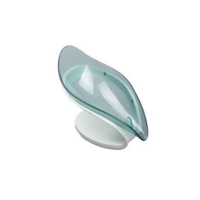 На картинке «Мыльница Лотос пластик голубая N-41»