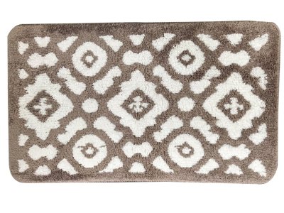 На картинке «Коврик "Орнамент" 45х75 см микрофибра»