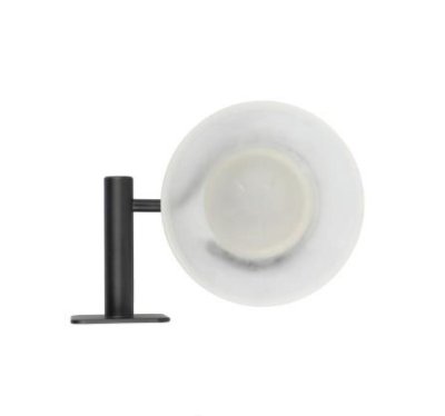 На картинке «Мыльница стекло, металл черная  на липучке B6445P-8»