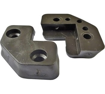 Стеклодержатель угловой, пластик, венге, 4 шт.