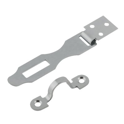 На картинке «Накладка дверная НД1 (L-125 мм) средняя без покрытия (М-К)»