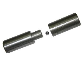 Петля гаражная D28х120 мм с шариком (М-К)