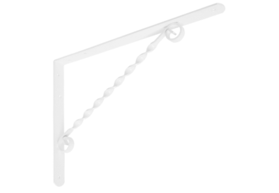 На картинке «Кронштейн фигурный "Домарт" 350х250 белый »