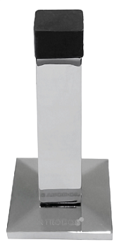 Упор дверной Trodos D75 L75, хром (хедер)