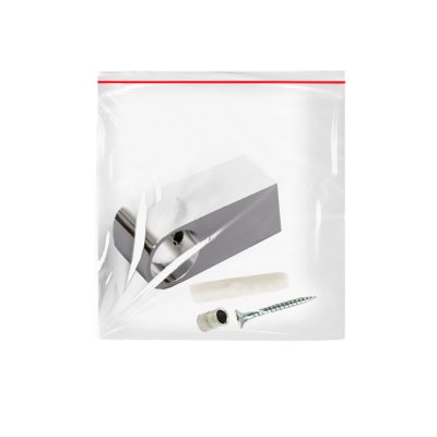 На картинке «Крепление рейлинга Trodos "Модерн" D16, хром»