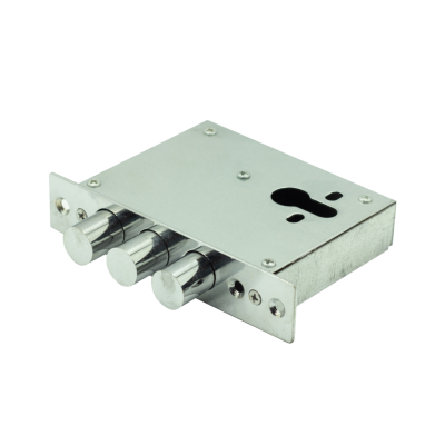 На картинке «Замок врезной на кит. дверь YS-099 (2креп. отв.) (1-06А)»