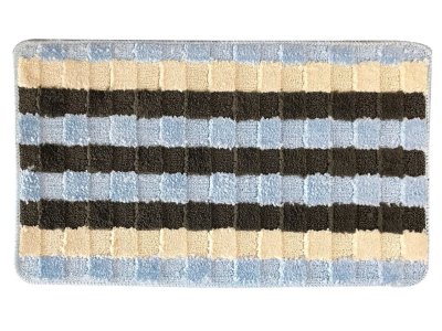 На картинке «Коврик "Боард" 45х75 см микрофибра, голубой*»