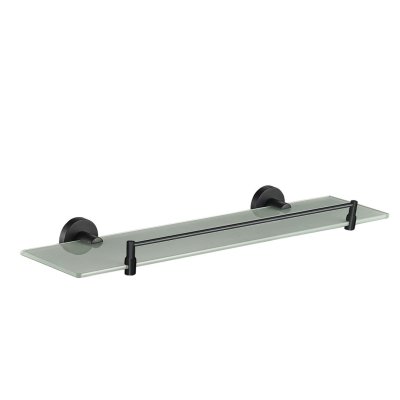 На картинке «Полка настенная Zenfort 1-ярусная "20553", чёрный»