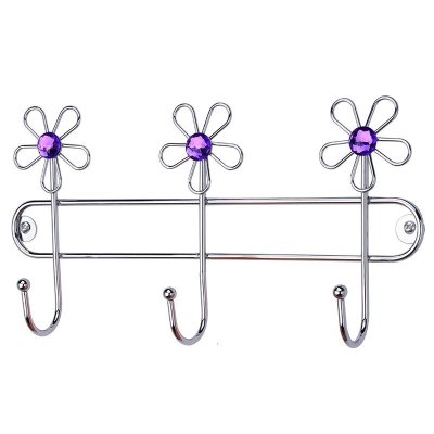 На картинке «Крючок "Цветок" 3-ой, хром*»