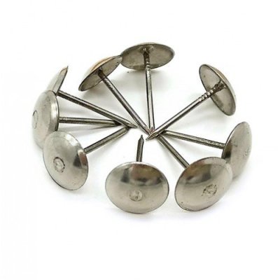 На картинке «Гвозди обивочные декоративные "Soller" (хром)»