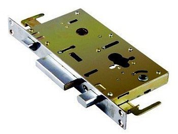 Корпус врезного замка 2524-1Р Стандарт прямоугольный ригель+задвижка, правый (R)