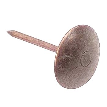 На картинке «Гвозди обивочные 20 медь (100 шт)»