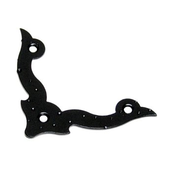 Уголок Декор фигурный УДФ-110 черный матовый (Н.Новгород)