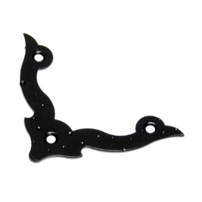 На картинке «Уголок "Декор" фигурный УДФ-110 черный матовый (г.Н.Новгород)»