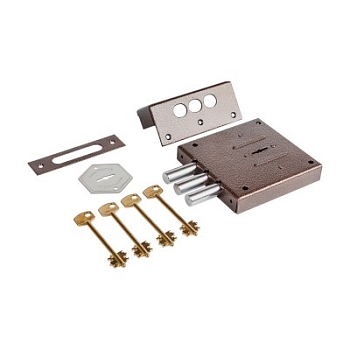 Замок накладной Цербер ЗНУ-М С1-М 116 полная комплектация (г.Санкт-Петербург)