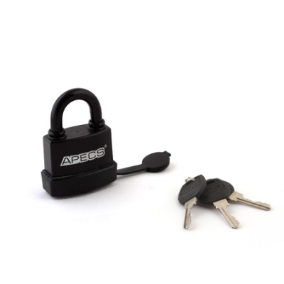 На картинке «Замок навесной "Apecs"  всепогодный PDR-50-55 (блистер)»