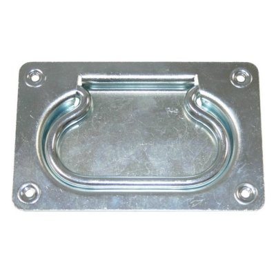 На картинке «Ручка откидная 140*90 (скрытая) цинк М-К»